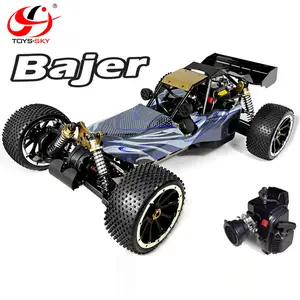 94054 Upgrade 26CC 2.4G AWD Skala Besar Bensin RC Baja 1/5 Desert Bajer HSP Nitro GP Off-Road Dune Buggy