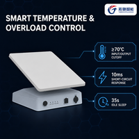 Alimentation électrique pour le camping 76800mAh pour Starlink Mini DC14-21V 65W USB-C PD65W Batterie Li-Polymère Protection IP65 Garantie de 12 mois