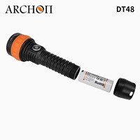 Lampe de plongée étanche rechargeable ARCHON DT48, lumière LED sous-marine 300M de profondeur, batterie 7000mAh, 4500 lumens