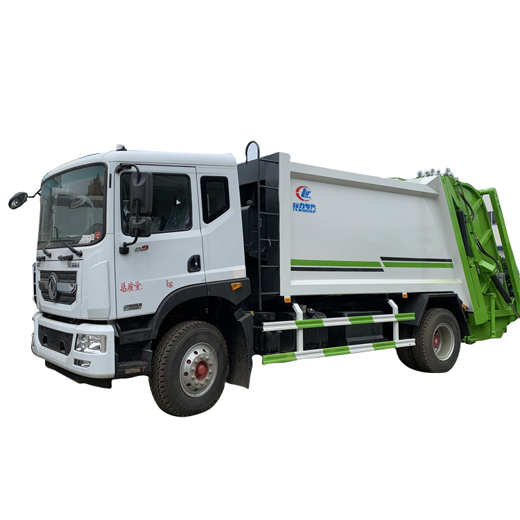 Новый дизайн Dongfeng 10m3 средней мощности, мусоровоз, продажа в Дубае