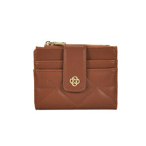 Portefeuille léger en PU pour femmes de style coréen Porte-cartes polyvalent à la mode avec fente pour plusieurs cartes Porte-monnaie compact court en stock - Product Image 1