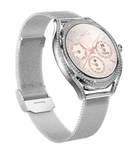 Montre de fitness Reloj soins de santé montre intelligente tension artérielle température corporelle femme Smartwatch