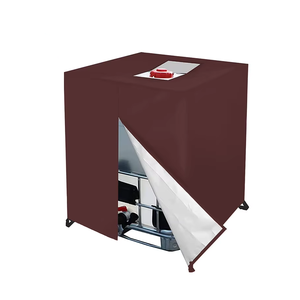 Couvercle <span class=keywords><strong>de</strong></span> protection du réservoir d'<span class=keywords><strong>eau</strong></span> <span class=keywords><strong>de</strong></span> 330 gallons 420D Heavy <span class=keywords><strong>1000L</strong></span> Outdoor Garden Water Tank IBC Tote Cover - Product Image 1