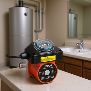 Bomba de recirculación de agua caliente Vevor de 0.13 Hp 110-120V, sistema de recirculación instantánea para calentadores de agua - Product Image 2