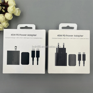 <span class=keywords><strong>Chargeur</strong></span> EP-T4510 45W de haute qualité Gan Super Fast Charge Type C Pd PPS Charge rapide pour <span class=keywords><strong>Samsung</strong></span> S21 <span class=keywords><strong>S20</strong></span> Note20 <span class=keywords><strong>Ultra</strong></span> - Product Image 2
