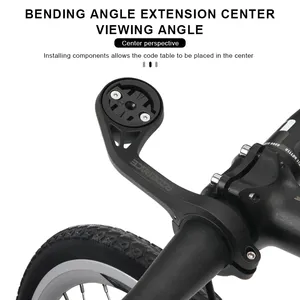 Soporte RIDERACE para Bicicleta de Montaña y Carretera, Compatible con <span class=keywords><strong>Garmin</strong></span> <span class=keywords><strong>Edge</strong></span> 200 <span class=keywords><strong>520</strong></span> 820 1000 810, Soporte para Ciclocomputador IGPSPORT, Accesorios de Ciclismo - Product Image 4