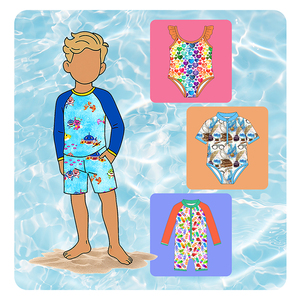 Conjunto de Traje de Baño para Niña, Elegante Traje de Baño Infantil de Dos Piezas, <span class=keywords><strong>Bikinis</strong></span> y Ropa de Playa para Niñas, Atuendo de Verano para Piscina, Servicio OEM Personalizado - Product Image 1