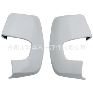 ฝาครอบกระจกมองข้างฟอร์ดทรานซิทคัสตอม สีดำเงา ABS ซ้ายและขวา ชุดเต็ม - Product Image 4