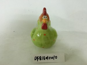 Hucha de cerámica con forma de gallo, caja de ahorro, pintado a mano - Product Image 4