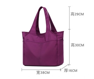 <span class=keywords><strong>Bolsa</strong></span> de Compras Plegable 2026 con Clip para Colgar, Reutilizable, de <span class=keywords><strong>Tela</strong></span> Oxford, Portátil, con Logotipo Personalizado, Disponible en Stock - Product Image 6