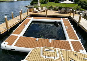 Piscina Flotante Inflable para Yates con Red <span class=keywords><strong>de</strong></span> Protección Contra Medusas, Precio <span class=keywords><strong>de</strong></span> Fábrica - Product Image 6