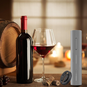 Sacacorchos de Vino Automático Personalizado, Mini Sacacorchos Eléctrico de Empuje, Abridor de Botellas de Vino Tinto, Embalaje en Caja de Regalo - Product Image 5