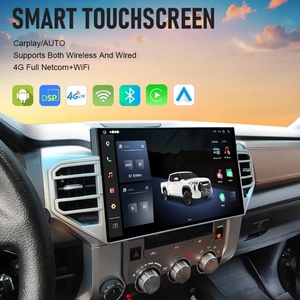 สำหรับรถยนต์ Tundra Sequoia ปี 2014-2019 เครื่องเล่นนำทาง GPS แบบพกพาสำหรับติดตั้งบนคอนโซลหน้ารถ รองรับ Carplay DSP วิทยุ Android พร้อมเครื่องเล่น BT หน้าจอสัมผัสขนาด 14.6 นิ้ว - Product Image 2
