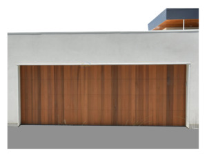 <span class=keywords><strong>Porte</strong></span> <span class=keywords><strong>de</strong></span> <span class=keywords><strong>garage</strong></span> sectionnelle contemporaine <span class=keywords><strong>motorisée</strong></span> à <span class=keywords><strong>ouverture</strong></span> <span class=keywords><strong>latérale</strong></span>, coupe-vent, en bois massif LONGTAI (Acajou/Chêne/Noyer) - Product Image 5