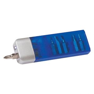 Kit de Destornilladores de Bolsillo de Acero al Carbono con Linterna LED, Juego de Puntas de Precisión, Herramienta Manual Portátil para Reparaciones Electrónicas en la Oscuridad - Product Image 3
