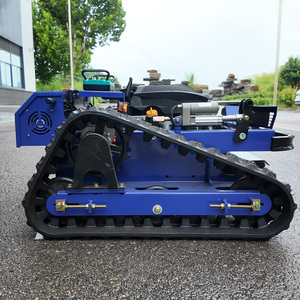 Cortacésped a control remoto de gran venta, aprobado por CE y EPA, con orugas y ancho de corte de 500 mm, diseñado para pendientes agrícolas y huertos, proveedor de China - Product Image 4