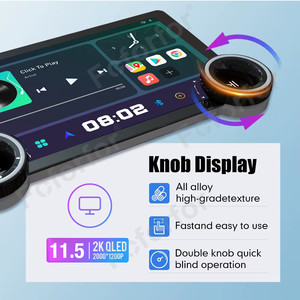 Radio para Auto con Pantalla Táctil QLED 2K de 11.5'' con Android 15 y Navegación GPS para <span class=keywords><strong>Volvo</strong></span> <span class=keywords><strong>XC70</strong></span> 2004-2007 con Carplay y Android Auto - Product Image 4
