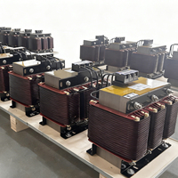 Réacteur de shunt à noyau de fer BKSG-15/0.4 certifié CE ISO, enroulement en cuivre, classe d'isolation H, IP20, pour système d'alimentation de petite usine
