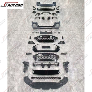 Kit de carrocería de gran oferta de fábrica para <span class=keywords><strong>Audi</strong></span> 4M 2018-2025 <span class=keywords><strong>Q8</strong></span> actualización a 2025 RSQ8 estilo tubo difusor de rejilla de parachoques trasero delantero - Product Image 3