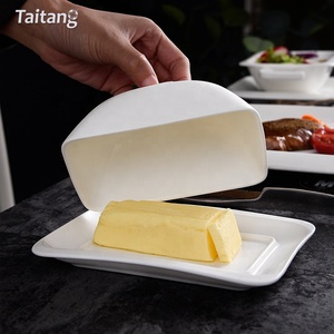 Taitang Cixuan restaurante de estilo inglés de cena de <span class=keywords><strong>porcelana</strong></span>/blanco vajilla <span class=keywords><strong>platos</strong></span> cuadrados - Product Image 6