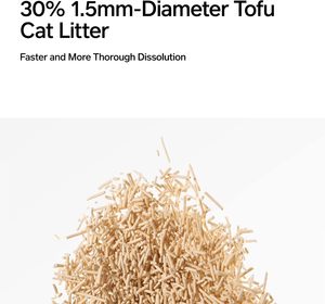 Flushable TOFU <span class=keywords><strong>Cat</strong></span> <span class=keywords><strong>Litter</strong></span> Controle de Poeira e Odores Qualidade Premium <span class=keywords><strong>Cat</strong></span> Waste Management Solution - Product Image 5