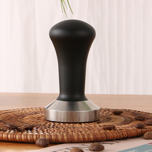 Espresso Tamper <span class=keywords><strong>Barista</strong></span> Tool Coffee Press Coffee Grounds Tamper Coffee Brewing Tool Tamping Mango antideslizante consistente - Product Image 5