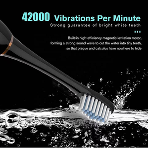 <span class=keywords><strong>Brosse</strong></span> à Dents Sonique Électrique Professionnelle X-3, Rechargeable USB, Ultrasonique pour Adultes - Product Image 2