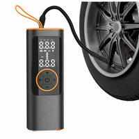 Gonfleur de pneus automatique portable 12V avec manomètre numérique ABS 150 PSI pour voiture, moto, vélo, ballon de basket