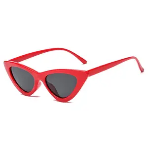 24 Colors Cat Eye Women Sunglasses Small Designer Sun Glasses Custom Sunglasses Smart Glasses