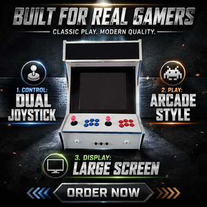 Machine de jeu d'arcade portable à écran de 10 pouces personnalisée, acceptant les pièces, machine de jeu de bar, vente en gros, machine d'arcade rétro, bar-top - Product Image 2