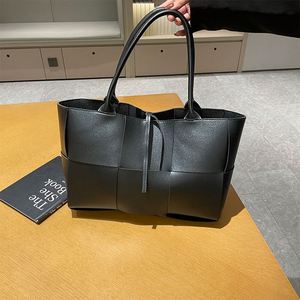 Urban Minimalist PU Leather Tote <b>Bag</b> with Stitching <b>Patchwork</b> Details Dual Straps and Phone Pocket - Product Image 2