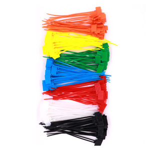 Bridas de Plástico Chcc 4x150mm Colores Surtidos con Etiqueta para Gestión de Cables - Product Image 4