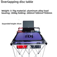 Flight Case Contrôleur DJ Multifonction pour DDJ 400, Support de Cabine de Bar en Alliage d'Aluminium pour Événements Scéniques et Affichages sur Structure