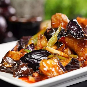 Venta al por mayor, berenjena estofada, Comida instantánea china, comida congelada deliciosa - Product Image 2