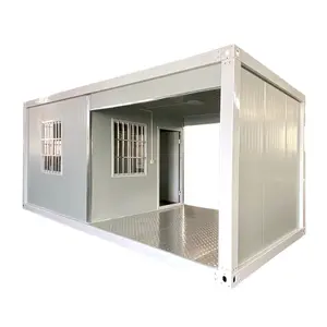 现代中国制造的便携式预制房屋安全硬卧室厨房浴室钢容器车间应用