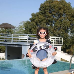 Flotador Inflable de PVC con Forma de Panda, 70cm, Impermeable, Portátil y Ecológico, con Diseño Brillante para Niños - Product Image 5