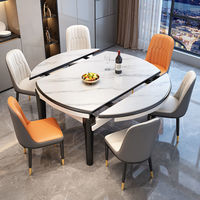 Nouveaux Modèles Ensemble Table et Chaises de Salle à Manger 4 Places Luxe Moderne en Bois, Excellente Qualité et Prix Raisonnable