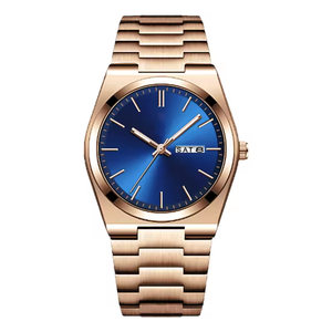 Reloj de Cuarzo de Lujo 303S en Oferta para Hombre, Reloj de Acero Inoxidable de Lujo a Prueba de Agua con Esfera de Cristal y Pantalla de Agujas - Product Image 3