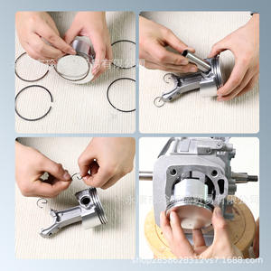 Kit de réparation et de mise à niveau du moteur Predator Piston 39 mm en aluminium à dessus plat pour moteur 212 cc - Product Image 3