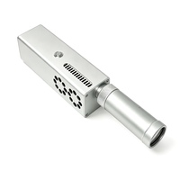 Allumeur laser portable rechargeable 130W, portée de 20 mètres, laser de positionnement rouge, fonctionne avec un objectif 15X, peut être éteint