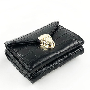 Magazzino Del Coccodrillo DELL'UNITÀ di elaborazione di Cuoio di Crossbody Catena di Lusso di Spalla di Disegno di Borse Della Signora Blocco di Metallo Fold Raccoglitori per Le Donne Alla Moda - Product Image 1