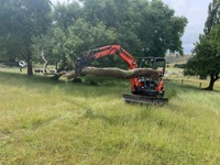 Godet hydraulique à pince pour excavatrice