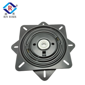 صفيحة دوارة للإرجاع التلقائي للخدمة الشاقة 10 بوصة ، حامل كروي بإرجاع الذاكرة مفتوح من الأعلى ، برشام دوار ، مقعد بار دوار لـ - Product Image 5