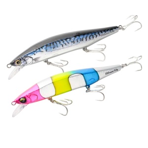 Leurre de pêche flottant dur 16cm/53g 18cm/83g <span class=keywords><strong>pour</strong></span> la pêche en mer, leurre de traîne, gros leurre lourd <span class=keywords><strong>pour</strong></span> <span class=keywords><strong>le</strong></span> maquereau espagnol et <span class=keywords><strong>le</strong></span> barracuda - Product Image 1