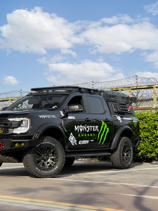 Autocollants de <span class=keywords><strong>voiture</strong></span> en vinyle personnalisés pour Ford Raptor F-150 Pickup Truck, décalcomanies, bandes de course, graphiques, décoration de carrosserie imperméable - Product Image 3