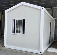Maison mobile moderne en kit, petite maison modulaire portable préfabriquée en conteneur