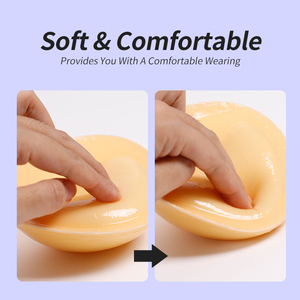 XINQI XC045 Coussinets adhésifs push-up en silicone <span class=keywords><strong>pour</strong></span> poitrine, <span class=keywords><strong>soutien</strong></span>-<span class=keywords><strong>gorge</strong></span> adhésif à coller à la main - Product Image 4