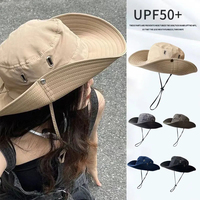 Sombrero de pescador impermeable para hombre y mujer, protección solar Anti UV para verano, malla transpirable, para acampar, senderismo, montañismo