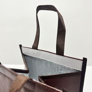 Bolsa Térmica Personalizada Grande, Bolsa de Transporte para Bebidas Calientes/Frías, Chocolate, Café para Llevar, Bolsa Térmica Aislada - Product Image 3