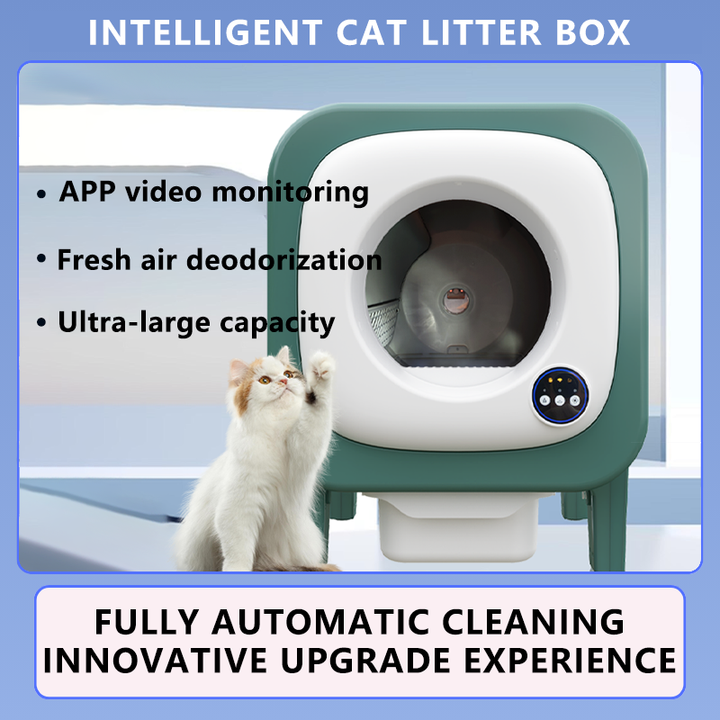 Self Cleaning Automatic Cat Litter Box Enclosure Support Factory ...